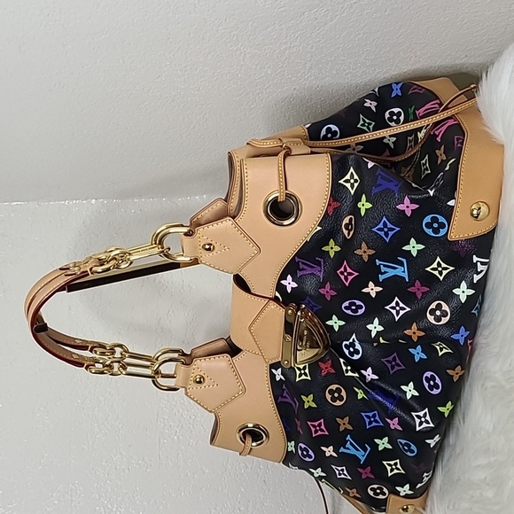 💯 Authentic Louis Vuitton Handbag in Multi Black Color🍀 - Picture 5 of 17